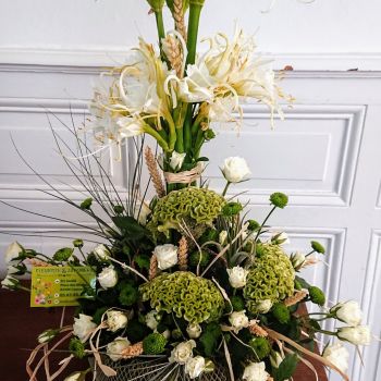 composition de fleurs